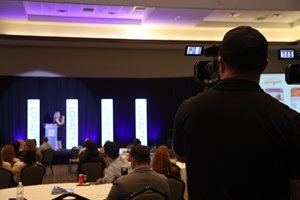 Staging, Drape, and Lighting